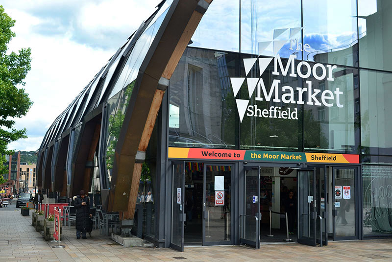 The Moor Markets building