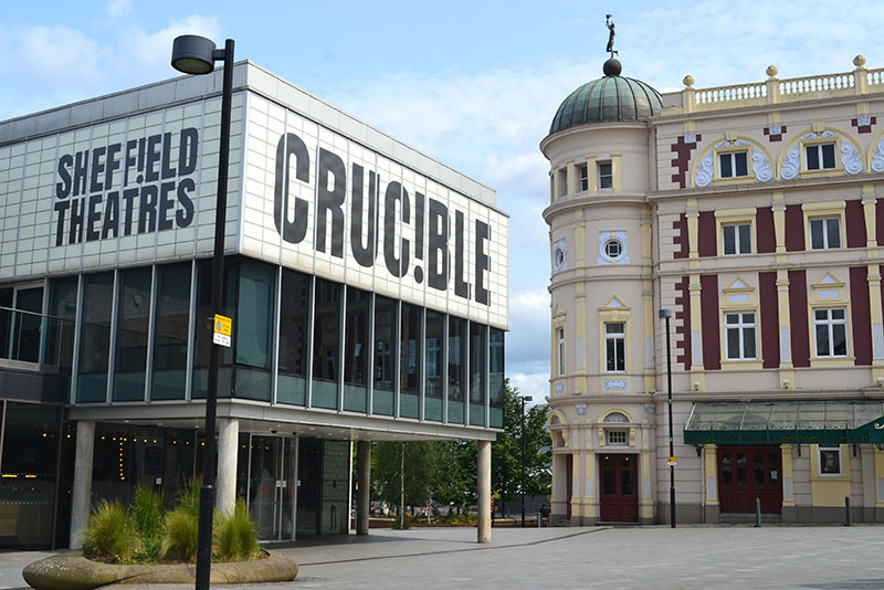 Sheffield Theatres Crucible building
