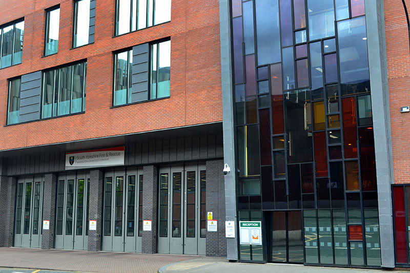 Outside of Sheffield Fire Station